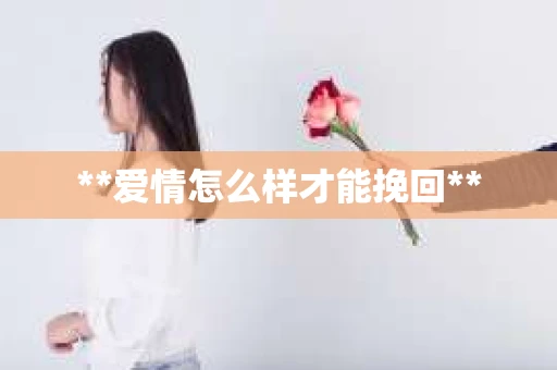 **爱情怎么样才能挽回**