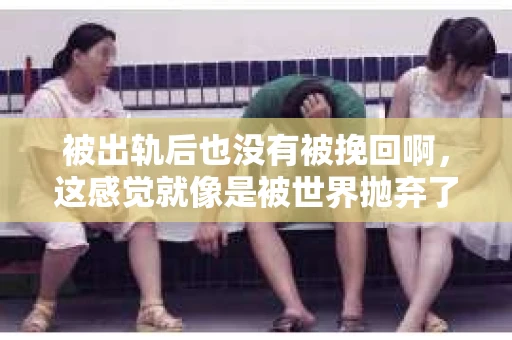 被出轨后也没有被挽回啊，这感觉就像是被世界抛弃了一样。我曾经也经历过这样的事情，那种心如刀割的痛，至今仍记忆犹新。今天，我想和大家聊聊这个话题，希望能给那些正在经历或者曾经经历过类似痛苦的人一些安慰和帮助。