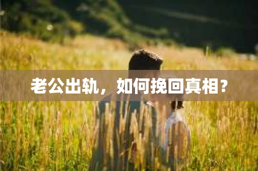 老公出轨,如何挽回真相? 老公出轨,如何挽回真相?