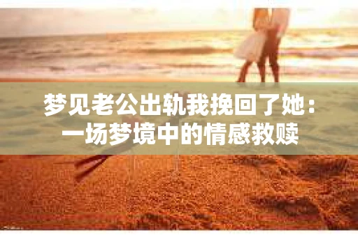 梦见老公出轨我挽回了她：一场梦境中的情感救赎