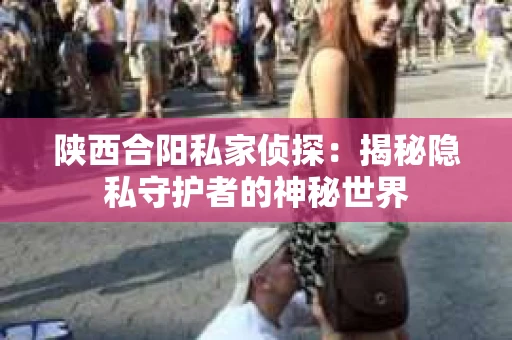 陕西合阳私家侦探：揭秘隐私守护者的神秘世界