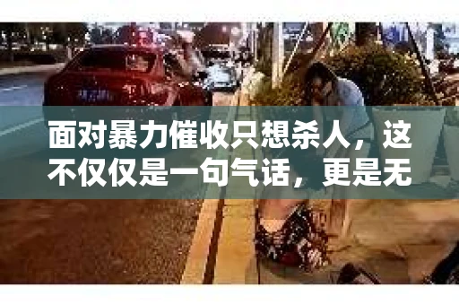 面对暴力催收只想杀人,这不仅仅是一句气话,更是无数借款人内心深处的恐惧。在这个看似光鲜亮丽的现代社会,暴力催收现象却如同毒瘤般蔓延,让人防不胜防。今天,我们就来聊聊这个沉重的话题,揭开暴力催收的冰山一角。 面对暴力催收只想杀人,这不仅仅是一句气话,更是无数借款人内心深处的恐惧。在这个看似光鲜亮丽的现代社会,暴力催收现象却如同毒瘤般蔓延,让人防不胜防。今天,我们就来聊聊这个沉重的话题,揭开暴力催收的冰山一角。
