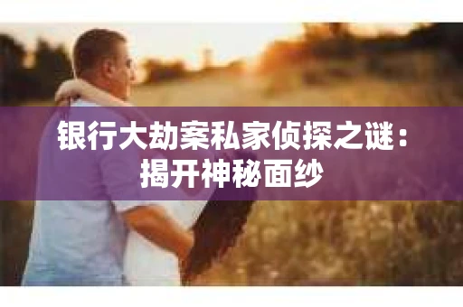 银行大劫案私家侦探之谜：揭开神秘面纱