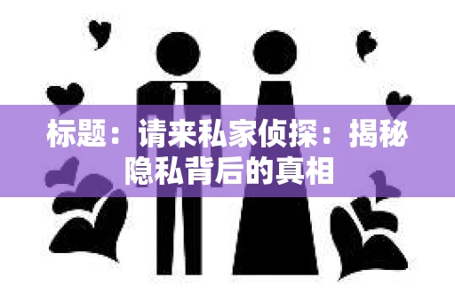 标题：请来私家侦探：揭秘隐私背后的真相