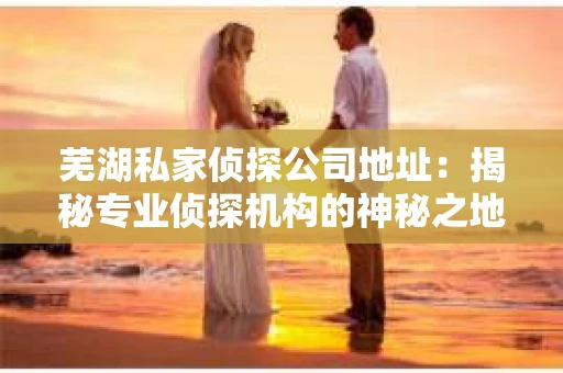 芜湖私家侦探公司地址：揭秘专业侦探机构的神秘之地