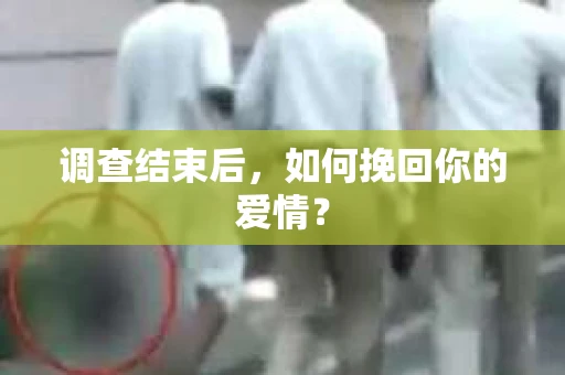 调查结束后,如何挽回你的爱情? 调查结束后,如何挽回你的爱情?
