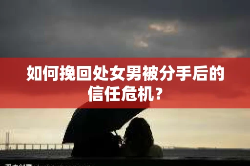 如何挽回处女男被分手后的信任危机？