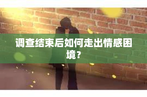 调查结束后如何走出情感困境？