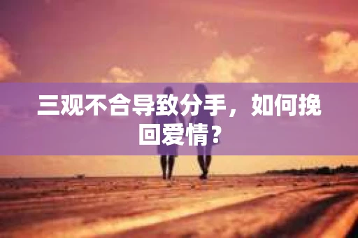 三观不合导致分手,如何挽回爱情? 三观不合导致分手,如何挽回爱情?