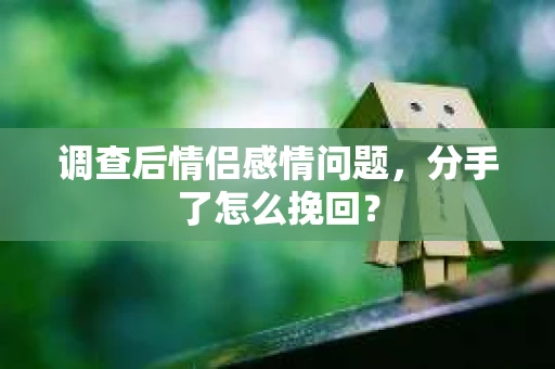 调查后情侣感情问题，分手了怎么挽回？